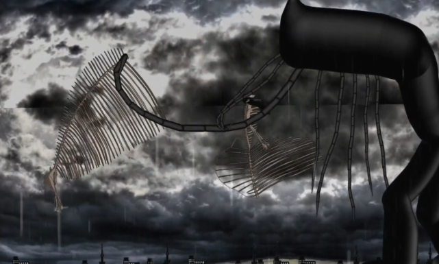 进击的巨人漫迷自制动画始祖巨人大战都市怪物最终艾伦完败