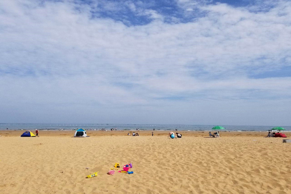 珠海三灶阳光沙滩图片