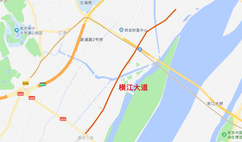 近日,江北新区重磅咽喉要道—横江大道传出好消息,七里河大街—长江