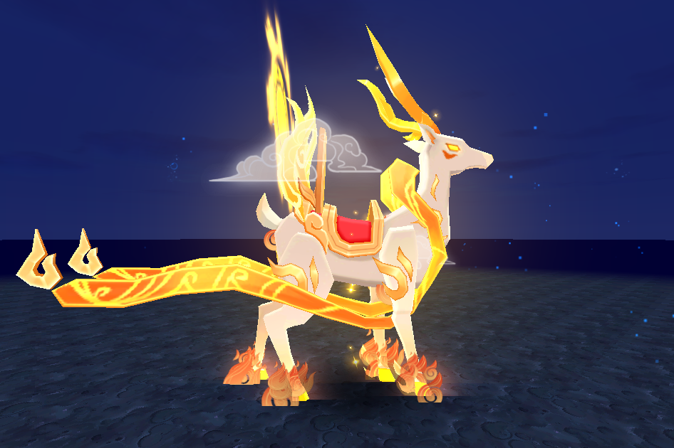 迷你世界推出全新坐骑三形态七色鹿颜值太高玩家太帅了