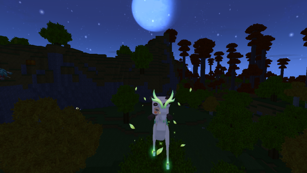 迷你世界推出全新坐骑三形态七色鹿颜值太高玩家太帅了