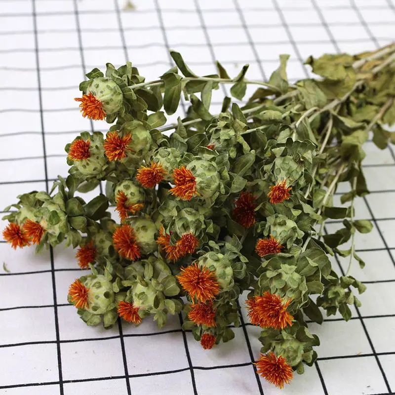 橙菠萝的干花制作方法