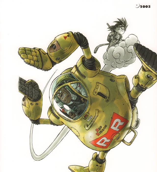 龙珠三十年鸟山明在龙珠完结后的各种插画欣赏