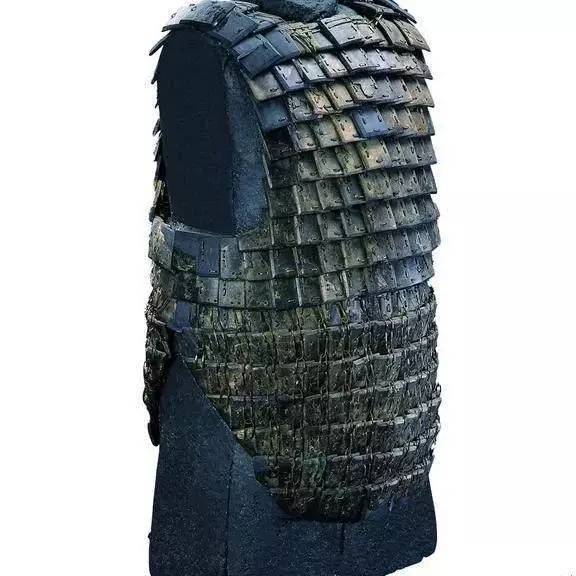 秦始皇兵马俑出土的盔甲用显微镜观看专家这是人类奇迹