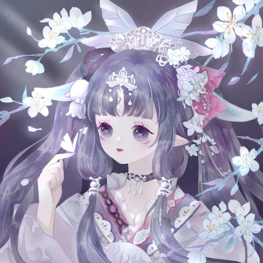 动漫闺蜜头像错过落日余晖还可以期待满天繁星