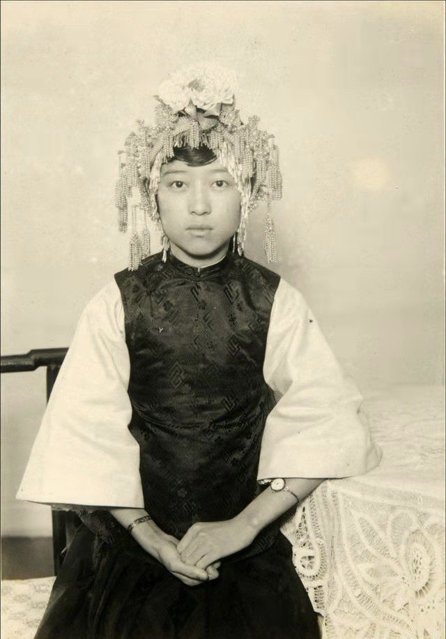 9张清末民初美女图越后面越漂亮古典气质杠杠滴