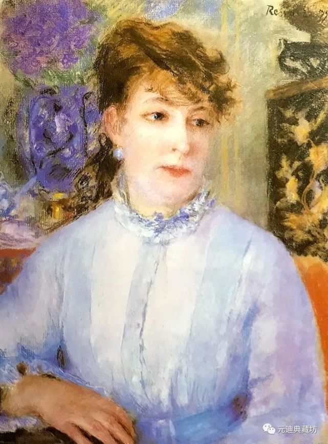 一个女人的肖像卢梭图片