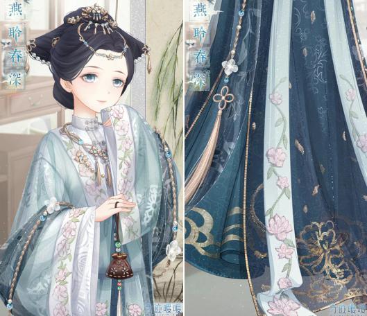 奇迹暖暖新图纸套装发型好温婉玩家吐槽美女就该露额头