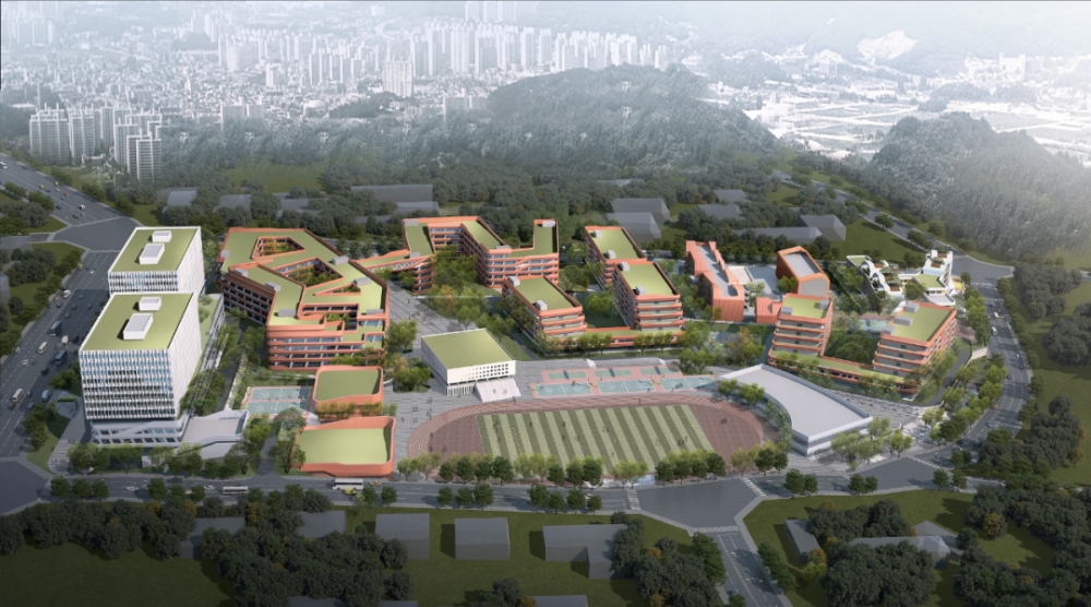 90个班4500人 泸州龙马高中将于今年9月1日建成投用_腾讯新闻