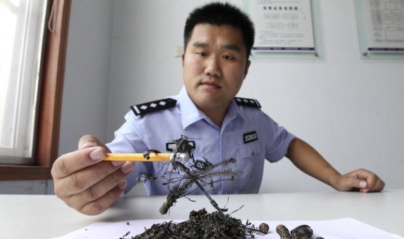 农村一男子挖地基发现可怕东西,惊到当地派出所,二话不说就带走了