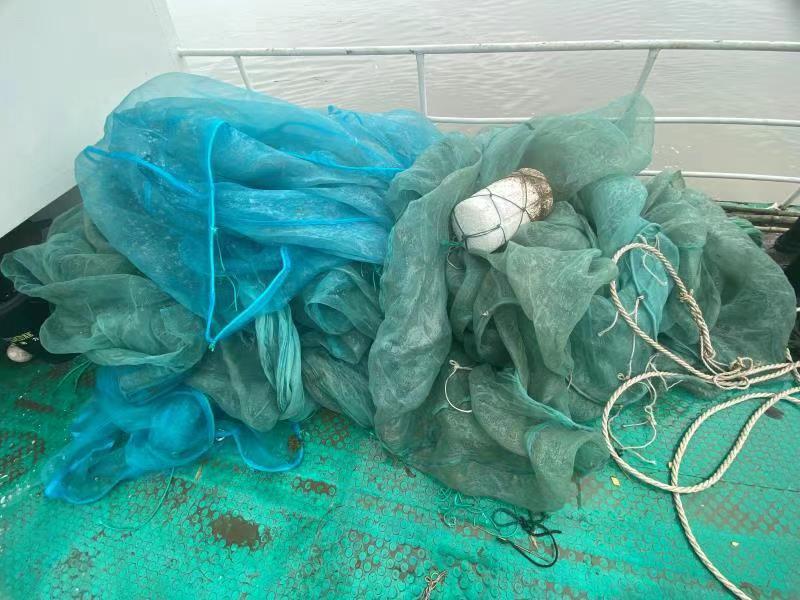 收缴网具120顶,泡沫船30余艘…鄞州咸祥专项行动,打击违法捕捞鳗鱼苗