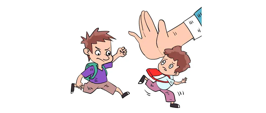 孩子动手打人,怎么办?三个维度和一个注意