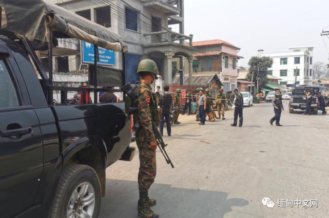 缅甸腊戌镇区警队办公室被人投掷炸弹