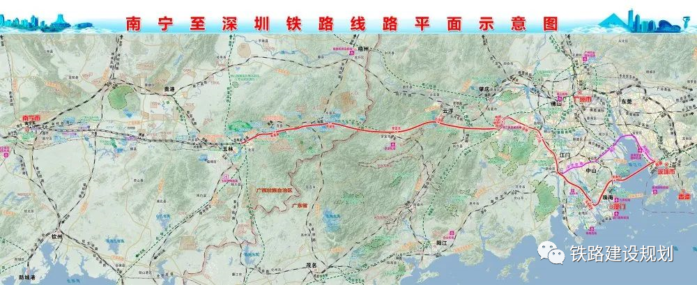 建設規模:瑞梅鐵路廣東段位於廣東省梅州市境內,跨贛粵省界經平遠縣