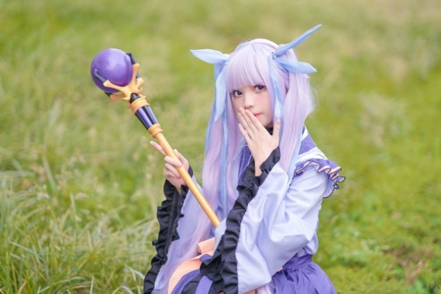 cos公主连结冰川镜华cos正片洛 