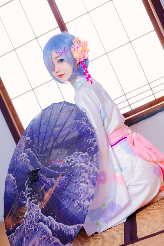 cos浴衣蕾姆温柔似水