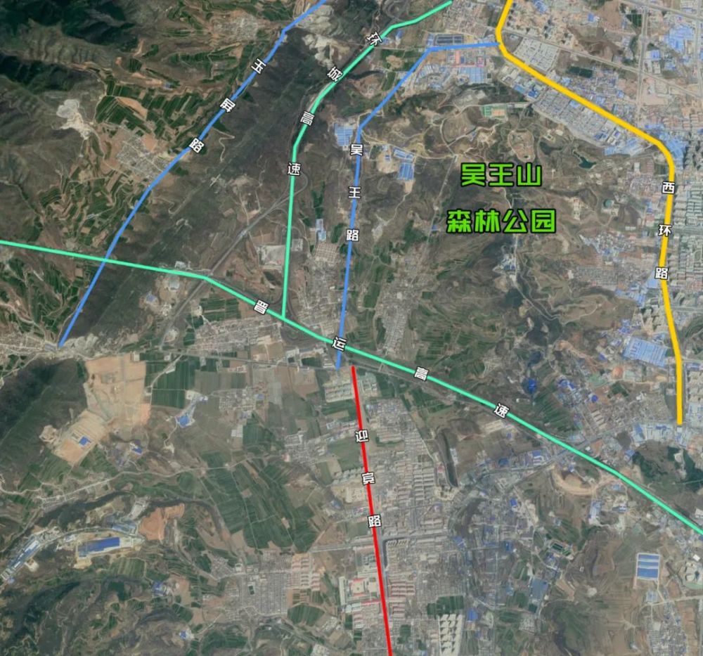 詳情:晉城市吳王路道路位於晉城市主城區的西部,是連接主城區與南村