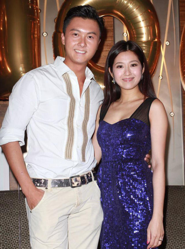 陈自瑶与张达伦在剧中谈情说爱现实本是陌生人剧中热恋