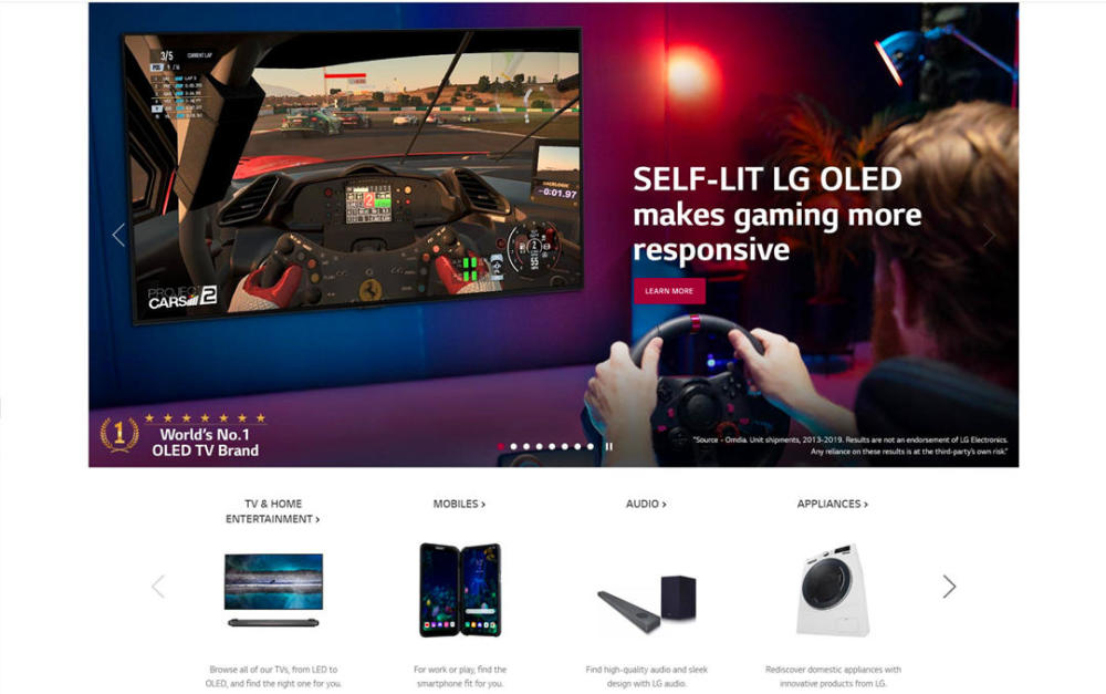 主机全适配,主打电竞的艺术设备,lg oled c1游戏电视抢先了解