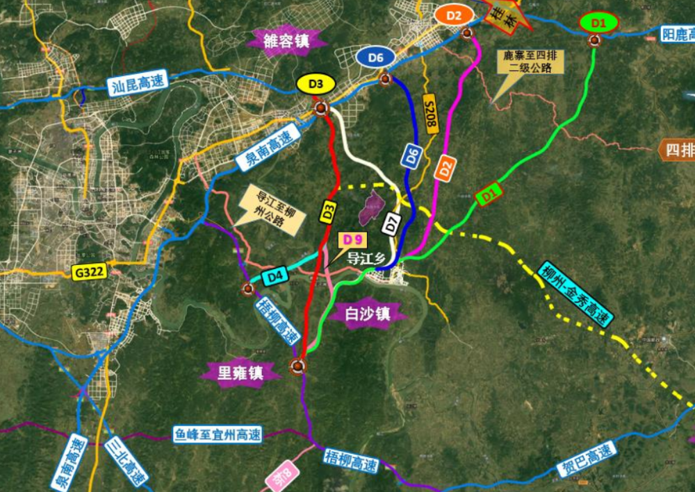 总投资505亿元!广西5条高速完成社会资本招标,即将动工建设