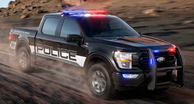 福特f-150警车亮相,这才叫武装到了牙齿|福特f-150|警车|猛禽