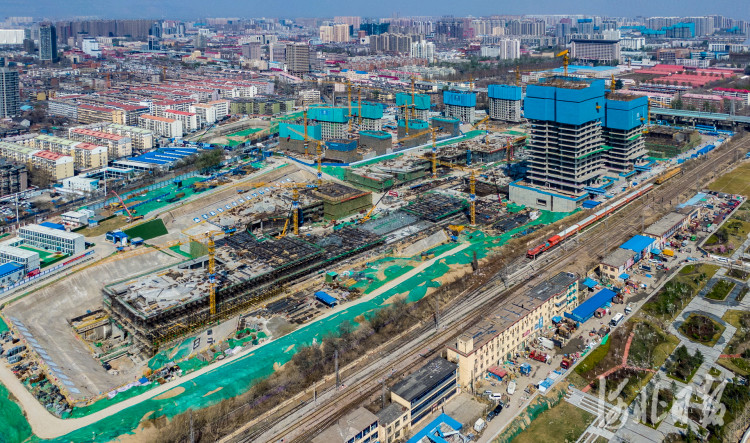 河北石家庄中央商务区建设有序推进