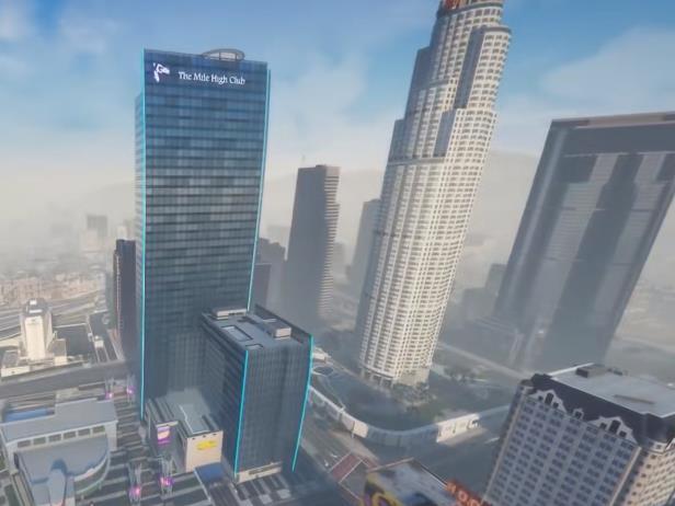 《gta5》大楼终于要修好了?八年过去了,建筑工地要完工了!