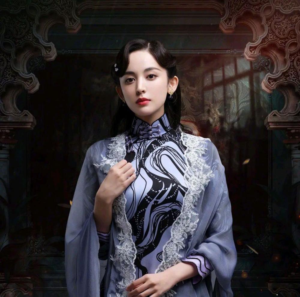 古力娜扎旗袍造型温婉雅致有韵味