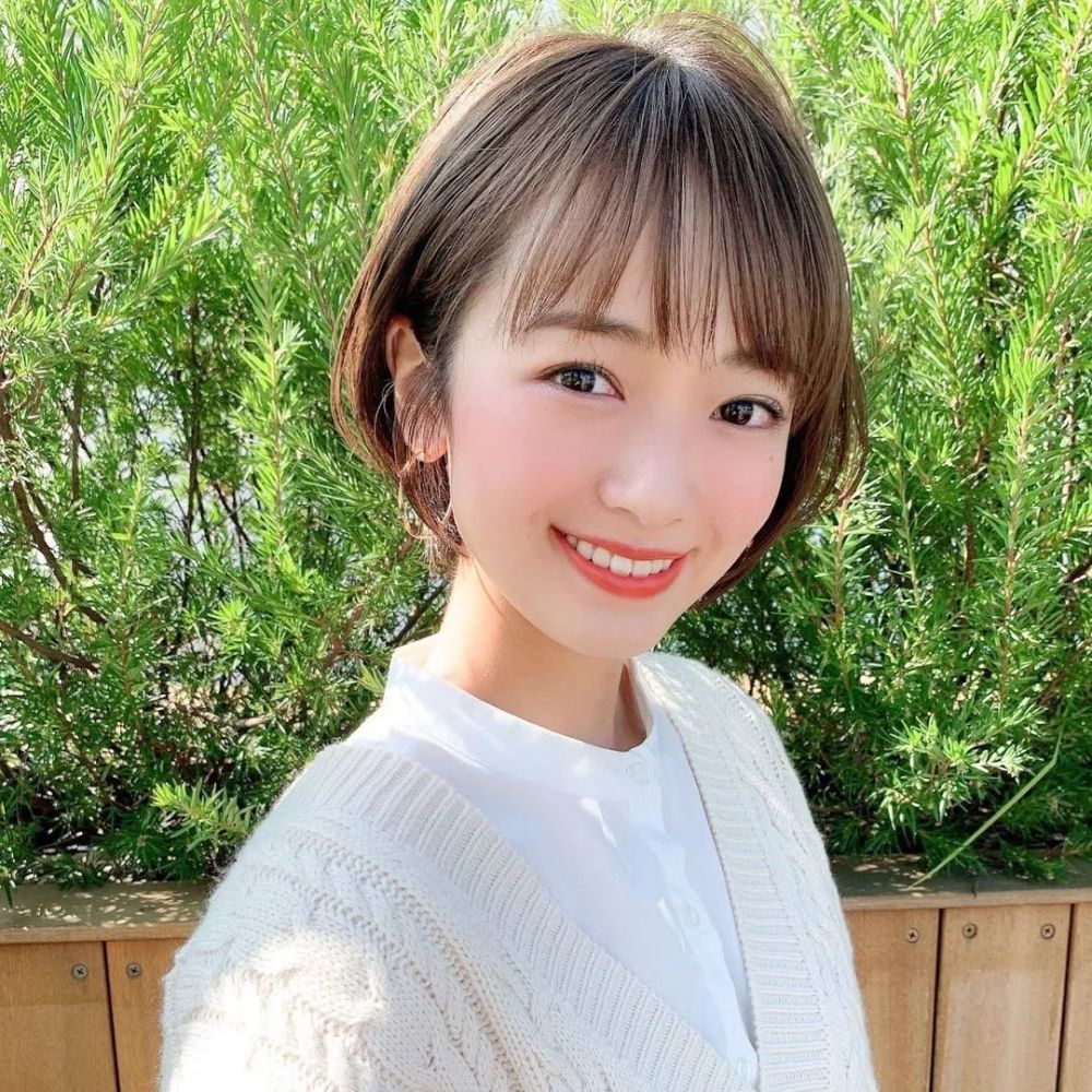 超人气日系空气短发