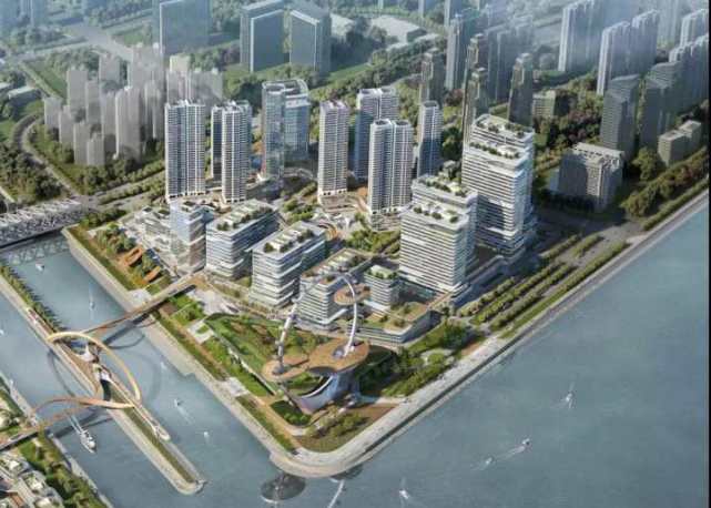 江河汇规划出炉 7幢住宅俯瞰摩天轮 沿江为写字楼和酒店 腾讯新闻