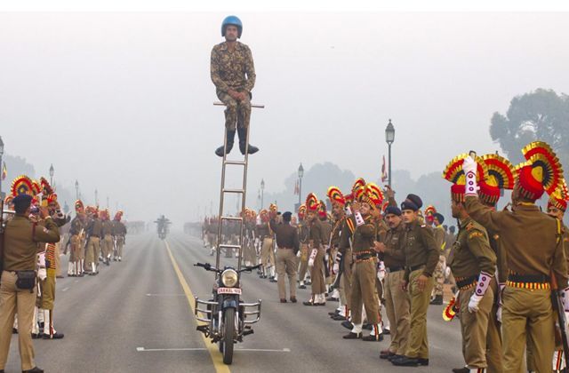 印度阅兵式图片