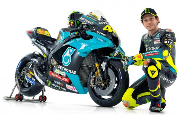 马石油雅马哈srt车队 valentino rossi