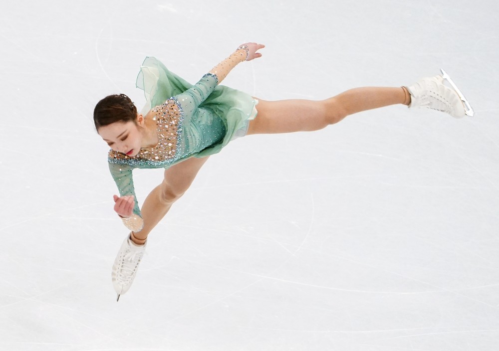 外代二线花样滑冰花滑世锦赛女单短节目赛况