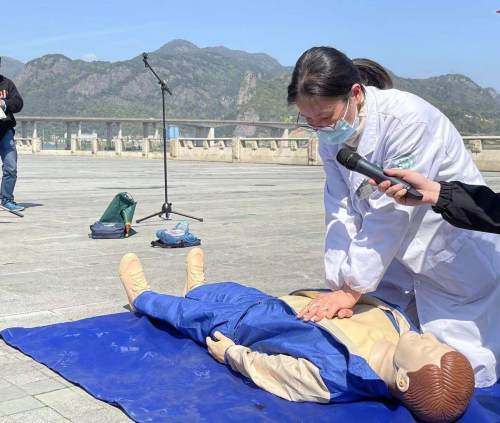 鹿城仰义率先启动应急救护全民普及工程_腾讯新闻