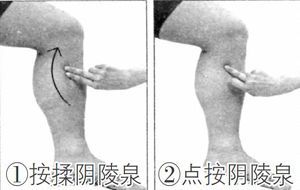 陰陵泉的準確位置圖,陰陵泉穴的功效與作用