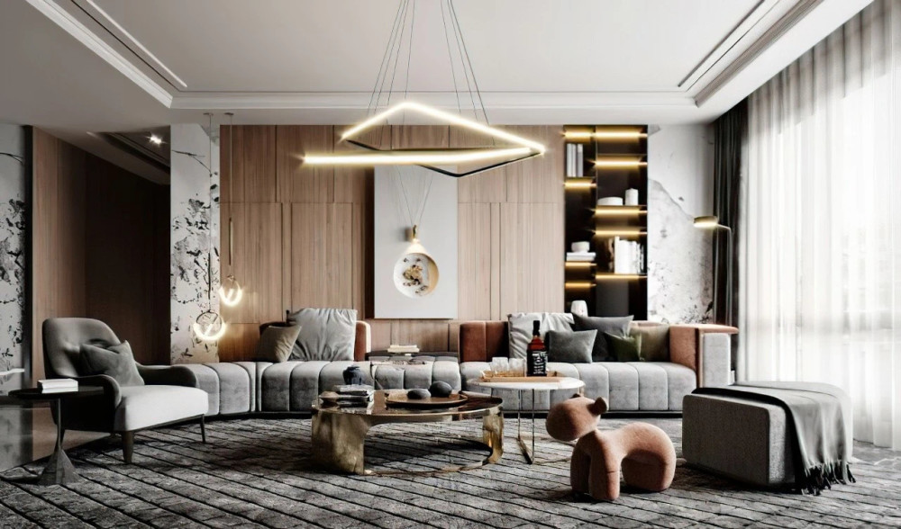 80款2021最新客厅设计参考_腾讯新闻