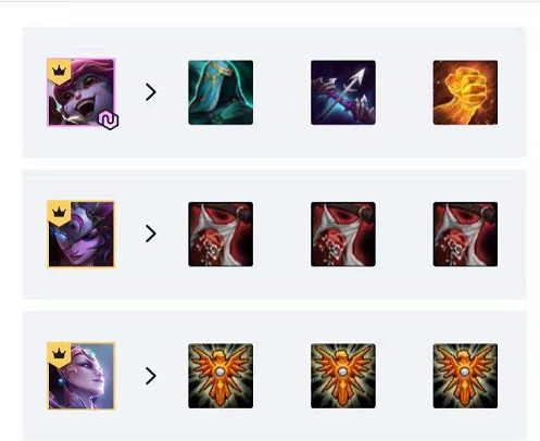 【理想装备搭配】【羁绊组成】4明昼4神射2宗师2秘术提莫 小炮 希维尔