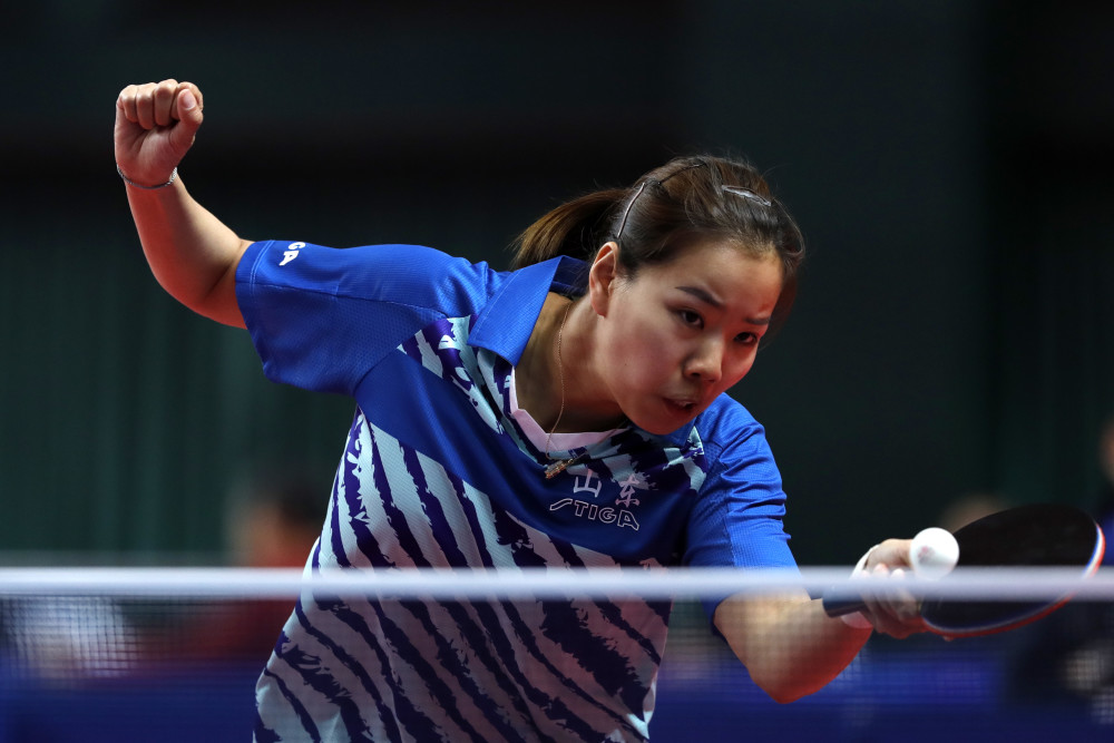 体育乒乓球全运会资格赛顾玉婷晋级