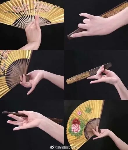 绘画参考戏曲手势的绘画参考还能科普一下知识嘻嘻