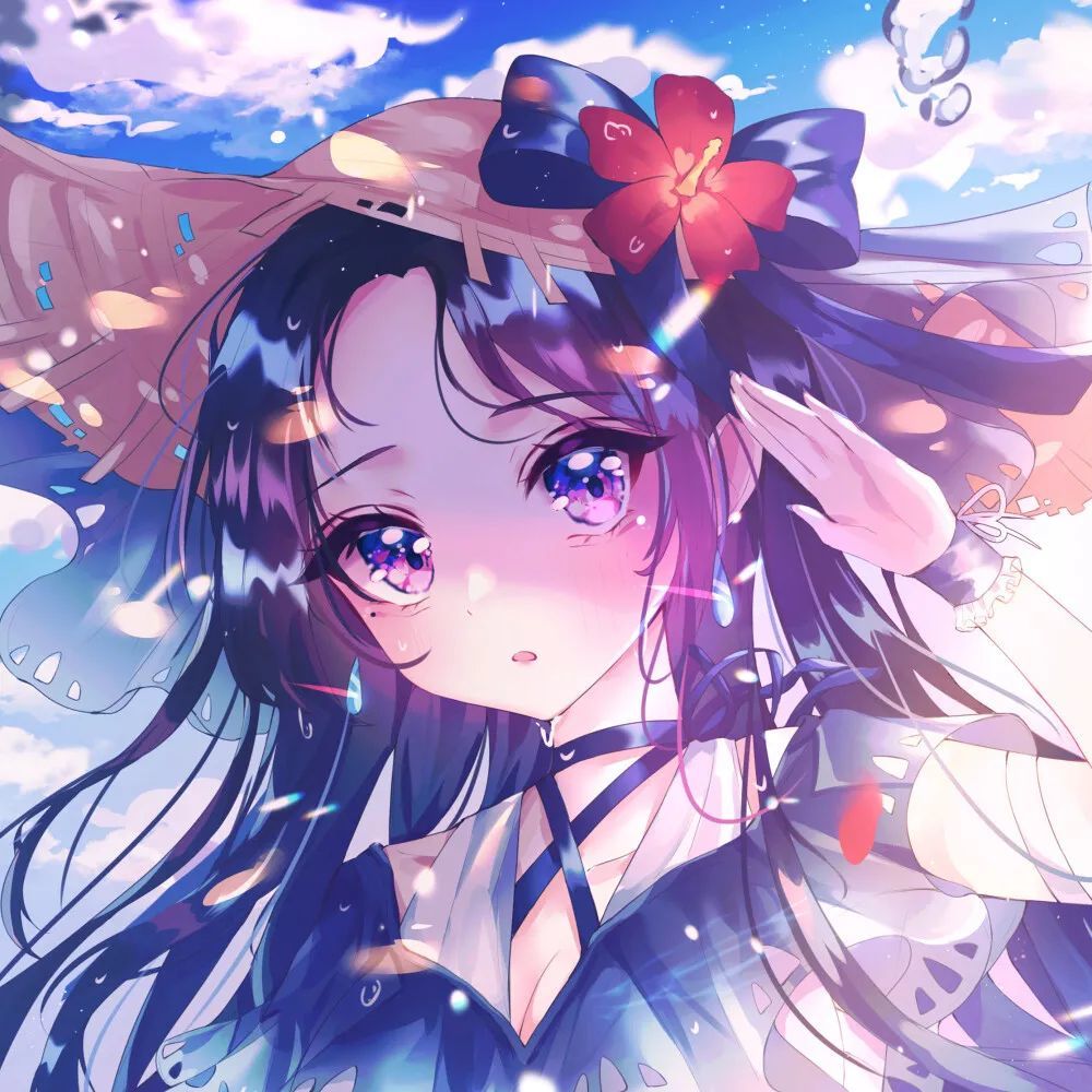 动漫女生头像|希望未来奔向我的是无尽的浪漫与温柔