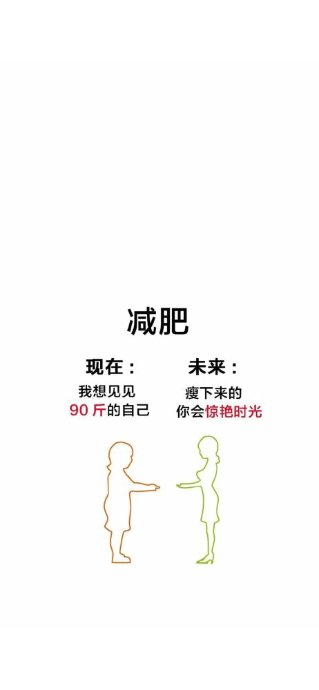 壁纸做个减肥人