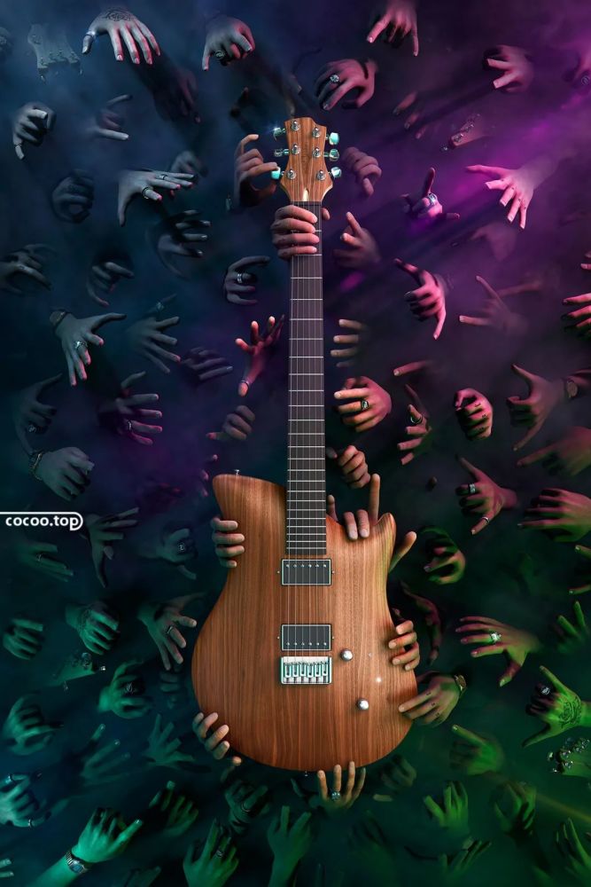 颇具动感的平面构成形式发射与密集