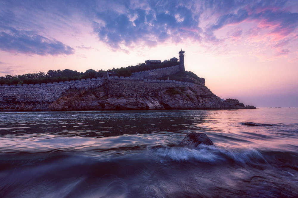 蓬莱仙岛上空出现异象多人目睹空中古楼4维空间