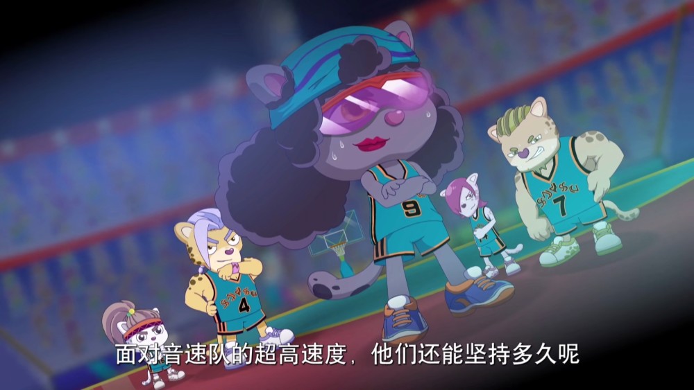 喜羊羊与灰太狼豹妹也开始喜欢篮球她会继续做音速队的队长吗