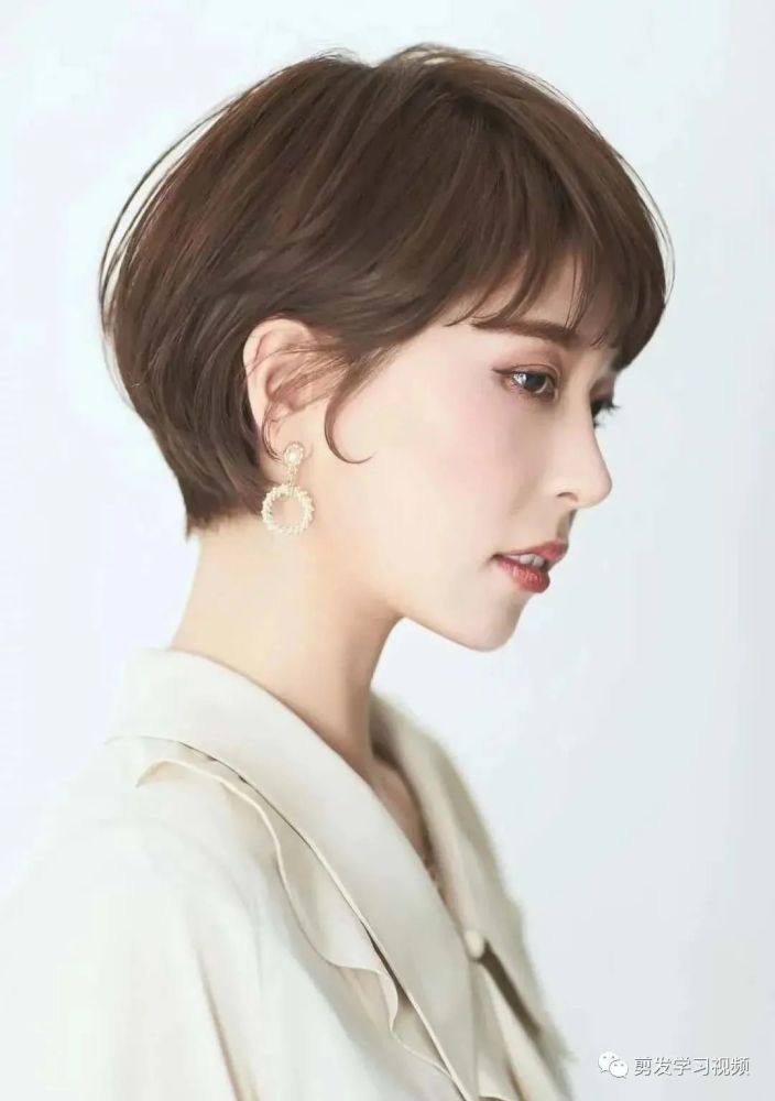 车厘子短发不要太乖