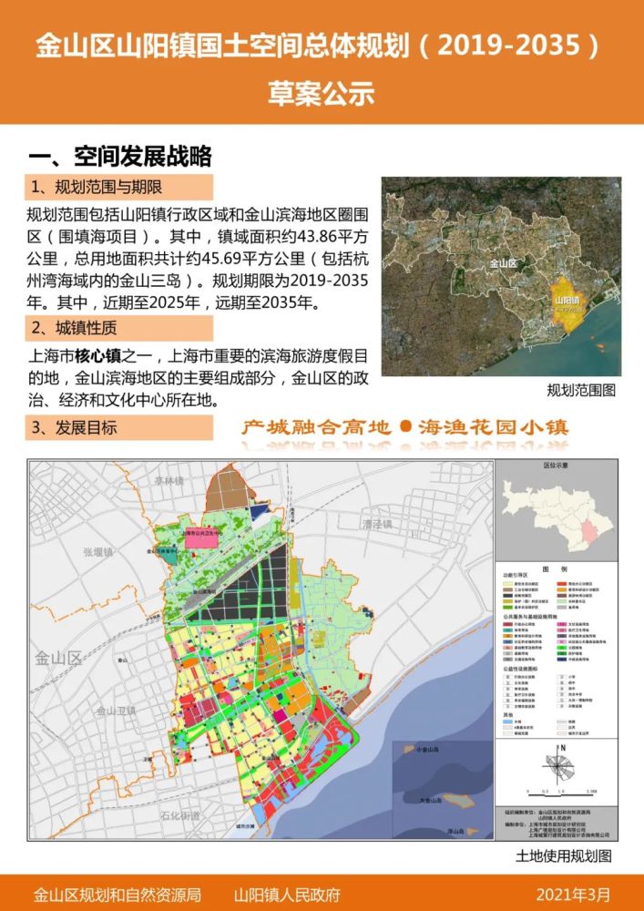 金山区规划图2035图片