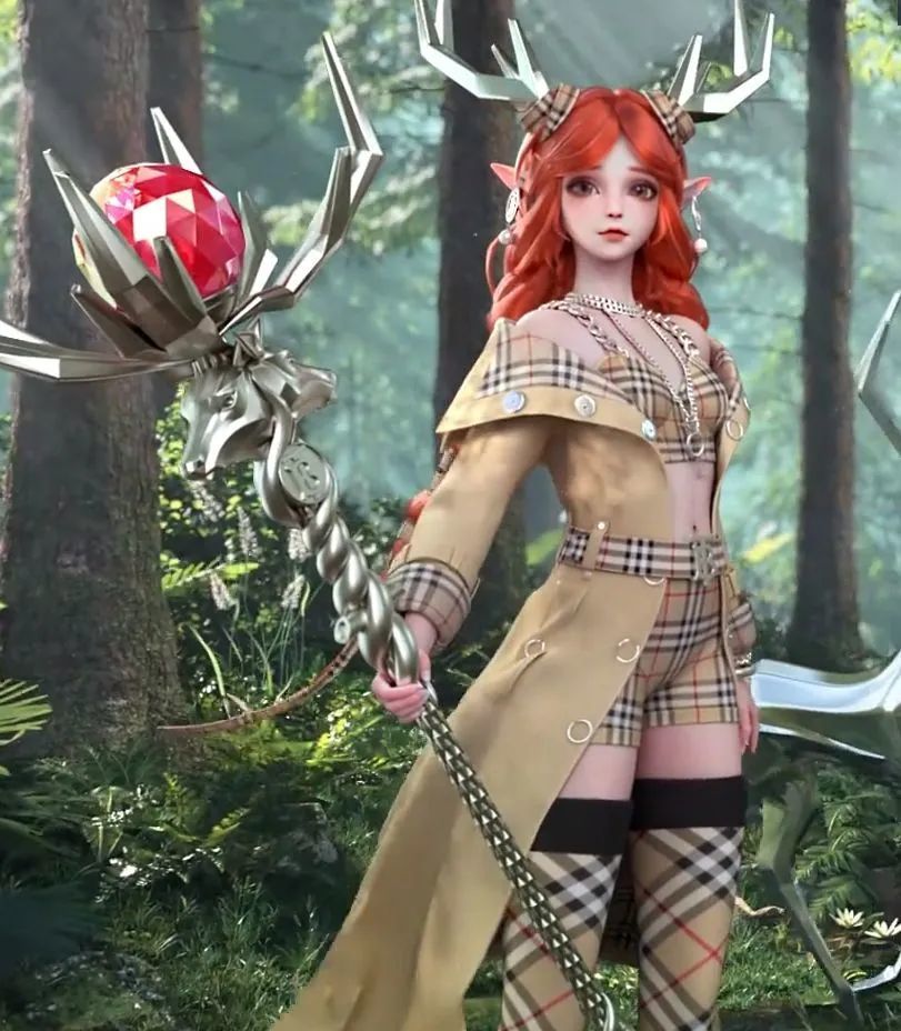 瑶妹上身21万burberry风衣联名王者荣耀皮肤取消