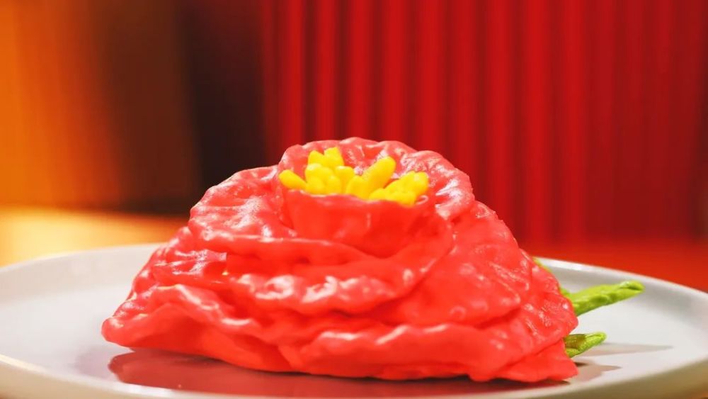 【养生厨房】今日菜谱——能吃的牡丹花 蒜香食蔬