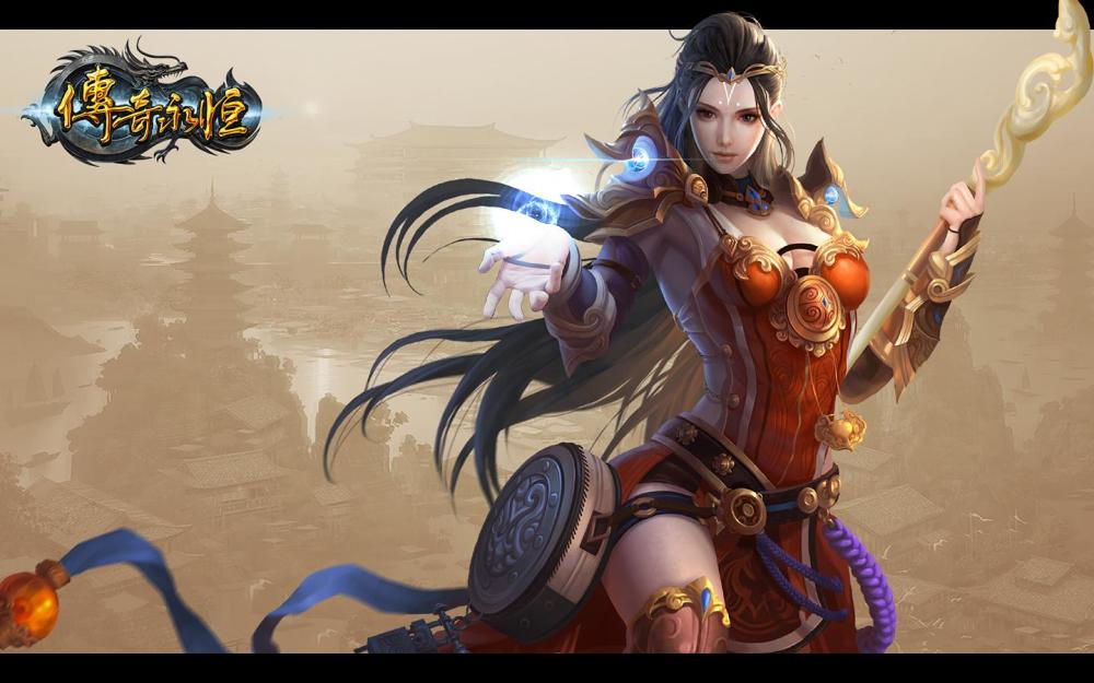 传奇冰雪复古手游轻松升级高强装备一战到底