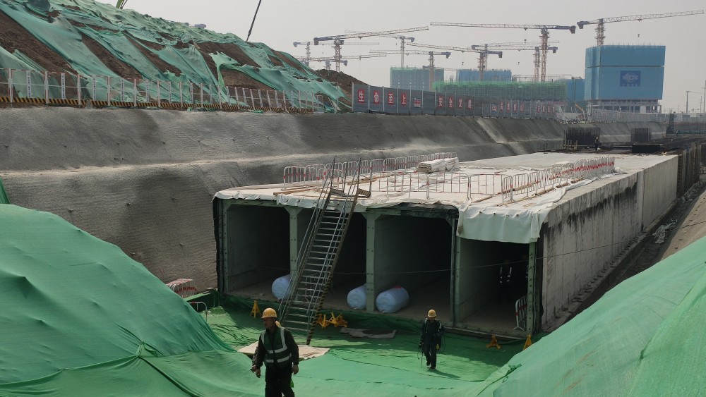 雄东片区安置房配套综合管廊工程6月底完工_腾讯新闻